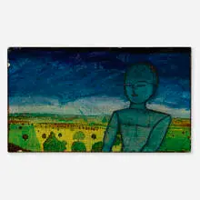 René Brô, Untitled, oil on canvas