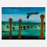 René Brô, Untitled, oil on canvas