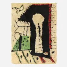 Pablo Picasso, La Serrure (Lock), hand-woven wool