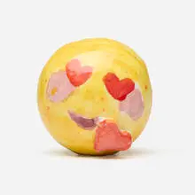 Laura Owens, Untitled (from the Emoji series), 2015, glazed earthenware