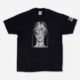 Smug One t-shirt by Vernon Courtlandt Johnson, 1993, screenprint on cotton, sold Aug 2025