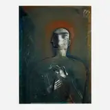Holly Roberts, Man Holding Himself, c. 1995, mixed media