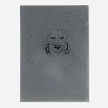 Eli Sudbrack, Tom Cruising 2, 2005, ink on acetate