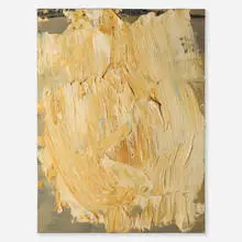 Snow in May by John Adams Griefen, 1995, acrylic on canvas, sold Aug 2025