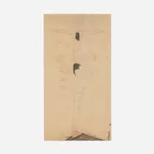 Study for A Crucifixion by Boris Lovet-Lorski, 1926, graphite and charcoal on paper, sold Oct 2023