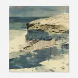 Balcomb Greene, Shadows and Sea, 1972, oil on canvas