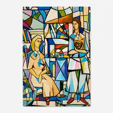 Untitled by José Mijares, 1950, oil on canvas, sold Oct 2023
