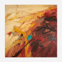 James Harvey, Flight, 1959, oil on canvas