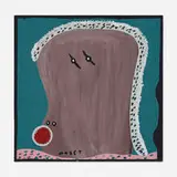 Mose Tolliver, Untitled, paint on wood