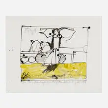 Joe Stefanelli, Untitled, 1990-92, watercolor on paper