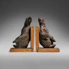 Ary Bitter, Sitting Bear (bookends), pair