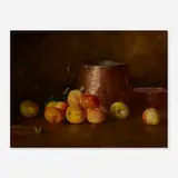 Adam Lehr, Still Life with Copper Pot and Apples