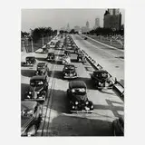 Andreas Feininger, Chicago, Lake Shore Drive, Looking South from North Ave., 1941, gelatin silver print