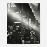 Andreas Feininger, Dearborn Station, Chicago, c. 1941, gelatin silver print
