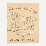 Philip Guston, Untitled (Recent Paintings at Allan Frumkin), 1978, ink on paper