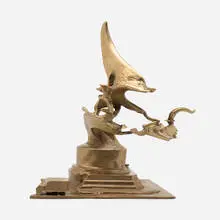 Richard Hunt, Untitled, 2019, bronze