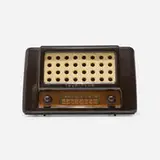 Teletone Radio Corp., Radio, model 109, 1946, Bakelite, plastic