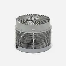 J. T. Roffy, Fan, 1947, enameled and polished aluminum