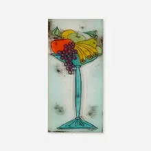 Frances and Michael Higgins, Untitled, c. 1950, fused glass
