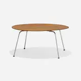 Charles and Ray Eames, CTM, walnut plywood, chrome-plated steel