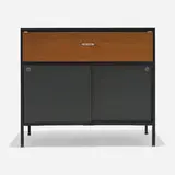 George Nelson & Associates, Steelframe cabinet, model 4032