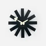 Asterisk wall clock, model 2213 by George Nelson & Associates, c. 1953, enameled steel and aluminum, sold Feb 2024
