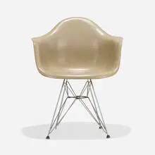 Charles and Ray Eames, DAR, fiberglass, chrome-plated steel, rubber