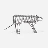 John Risley, Dog stool/table, c. 1960, enameled steel
