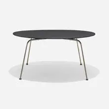 Charles and Ray Eames, CTM, aniline-dyed ash plywood, chrome-plated steel, rubber