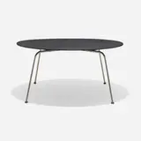 CTM by Charles and Ray Eames, aniline-dyed ash plywood, chrome-plated steel, rubber, sold Feb 2024