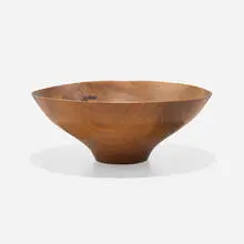 Bowl by Bob Stocksdale, 1991, snakewood, sold Feb 2024