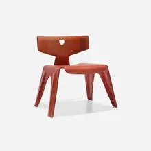 Charles and Ray Eames, Child's Chair, 1945, aniline-dyed birch plywood