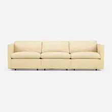 Charles Pfister, Pfister sofa, 1971, upholstery, enameled steel