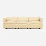 Charles Pfister, Pfister sofa, 1971, upholstery, enameled steel