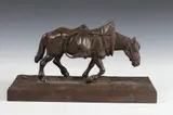 Eugene Lanceray, Work Horse, Bronze