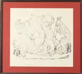Jasmin Joseph, Kangaroo, Lithograph, pencil signed at lower left