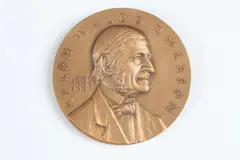 Dexter Jones, Ralph Waldo Emerson, Bronze relief medallion