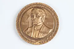 Albert W. Wein, William Ellery Channing, Bronze relief medallion