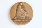 Donald De Lue, George Washington at Prayer, Bronze relief medallion