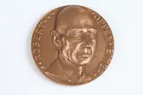 Charlotte Engels, Robert Oppenheimer, Bronze relief medallion