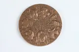 René Mérelle, Fidelity of the Dog, Bronze relief medallion