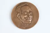 Raymond Joly, Professor Robert Debre, Bronze relief medallion