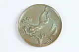 Frank Eliscu, Sea Treasures, Bronze relief medallion
