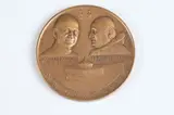 Albino Manca, Vatican Pavilion-1964 New York World'S Fair, Bronze relief medallion