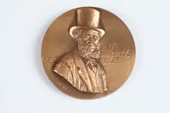 Henri Dropsy, Edouard Manet, Bronze relief medallion