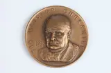Ralph J. Menconi, Winston S, Bronze relief medallion