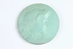 John Flanagan, Aphrodite, Bronze with green patina relief medallion The Society of Medalists 6th Issue-1932