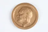 Felix W. de Weldon, Lyndon Baines Johnson, Bronze relief medallion