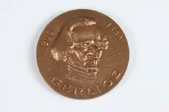 Pierre Bouret, Berlioz, Bronze relief medallion