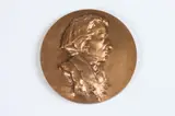 Robert Coutin, Frederic Chopin, Bronze relief medallion Obverse: Right profile